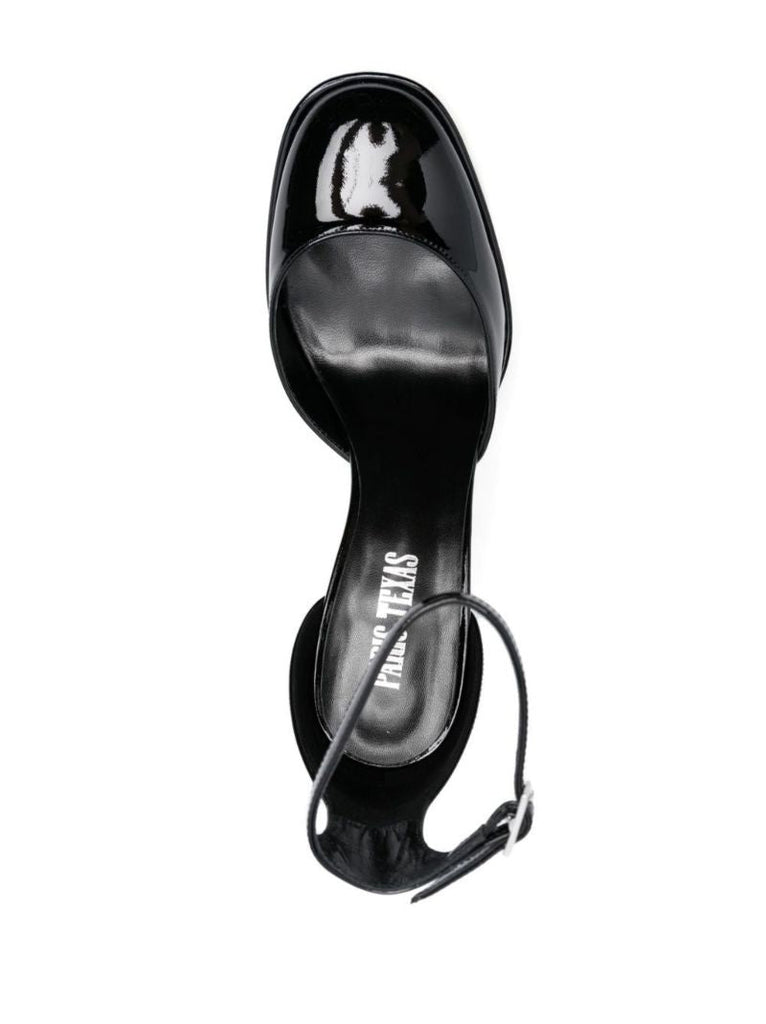 Black Dalilah 135 Patent Leather Pumps