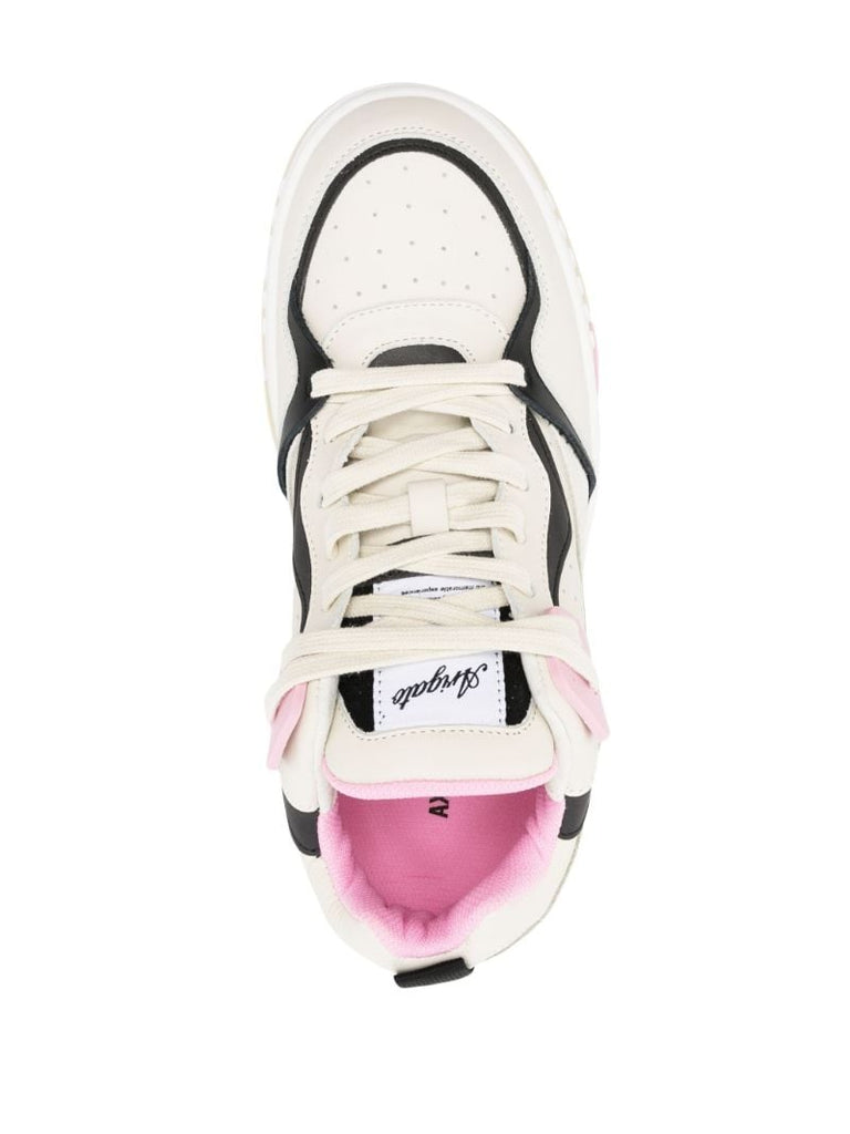 Neutral Astro Leather Sneakers