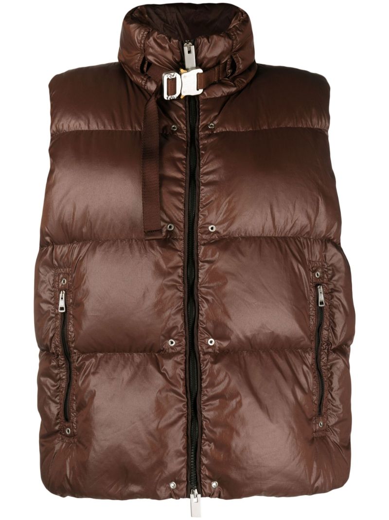 X 1017 Alyx 9sm Brown Islote Puffer Gilet