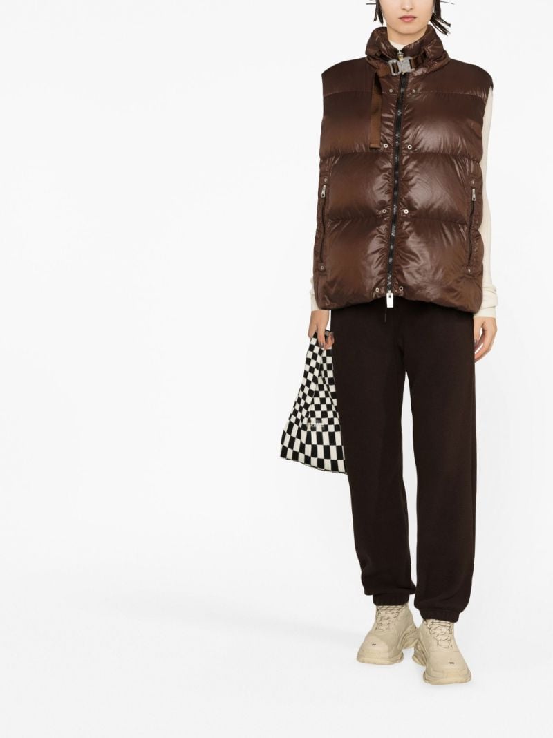 X 1017 Alyx 9sm Brown Islote Puffer Gilet