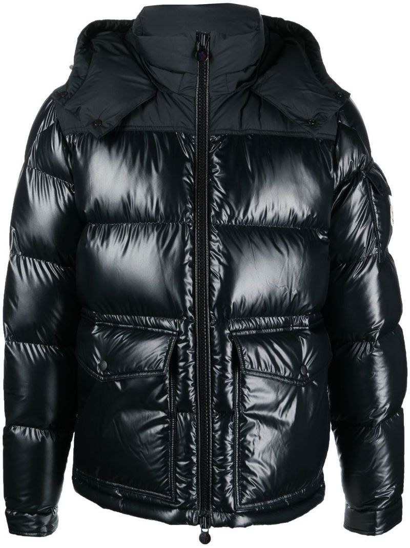 Black Short Puffer Jacket