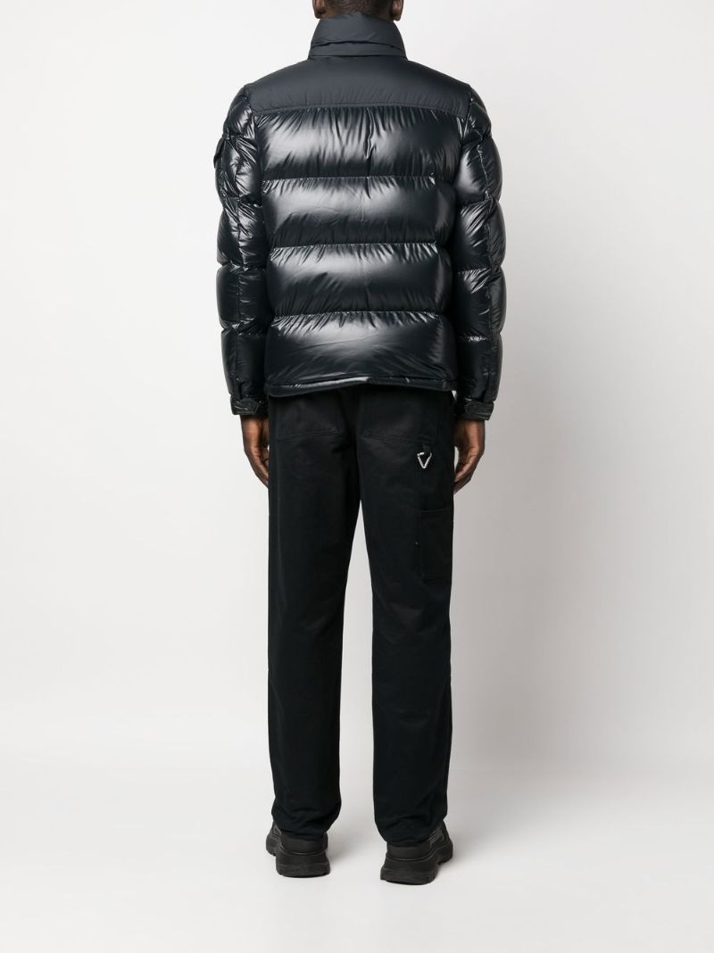 Black Short Puffer Jacket