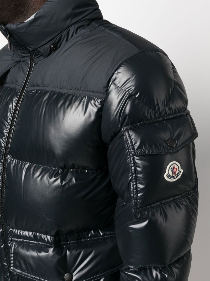 Black Short Puffer Jacket