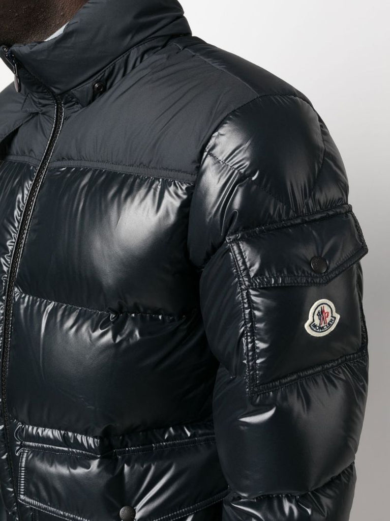 Black Short Puffer Jacket