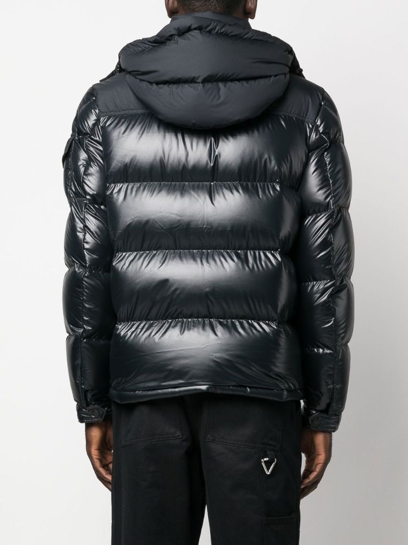 Black Short Puffer Jacket