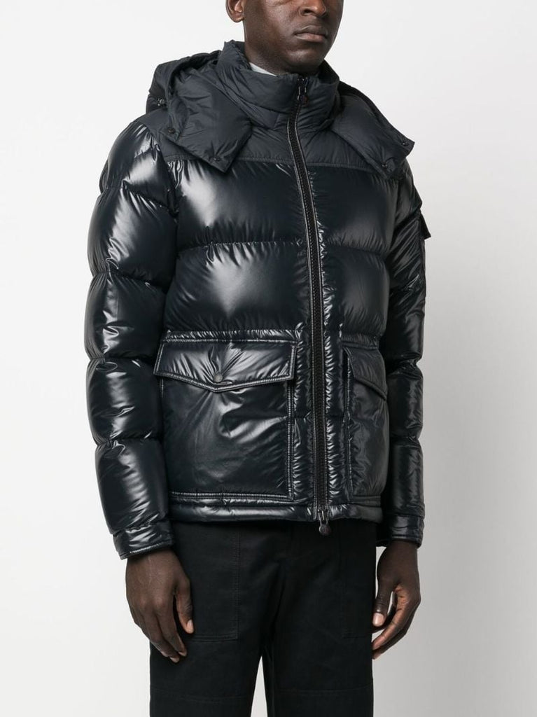 Black Short Puffer Jacket
