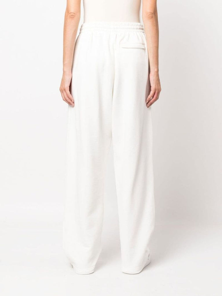X Hailey Bieber White Wide-leg Track Pants