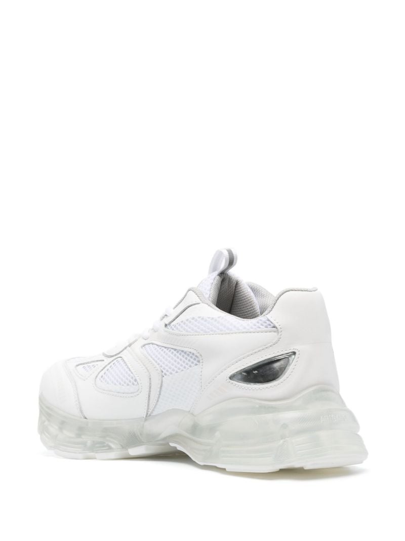 White Low-top Leather Sneakers