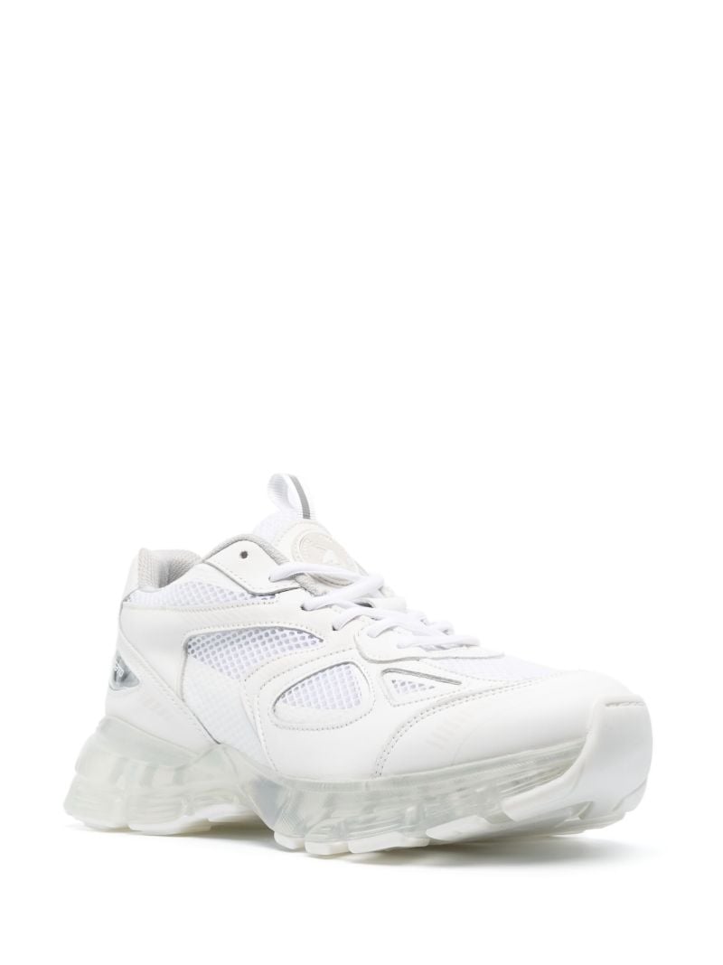 White Low-top Leather Sneakers