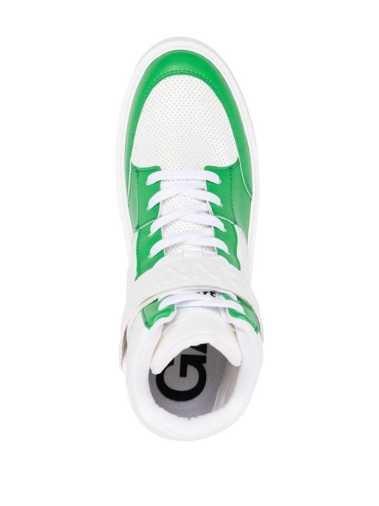 Green High-top Sneakers