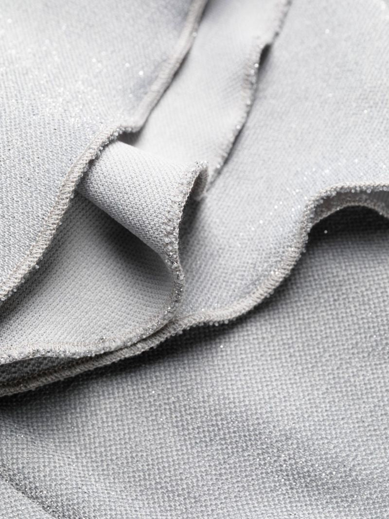 Grey Lurex Lounge Pyjamas