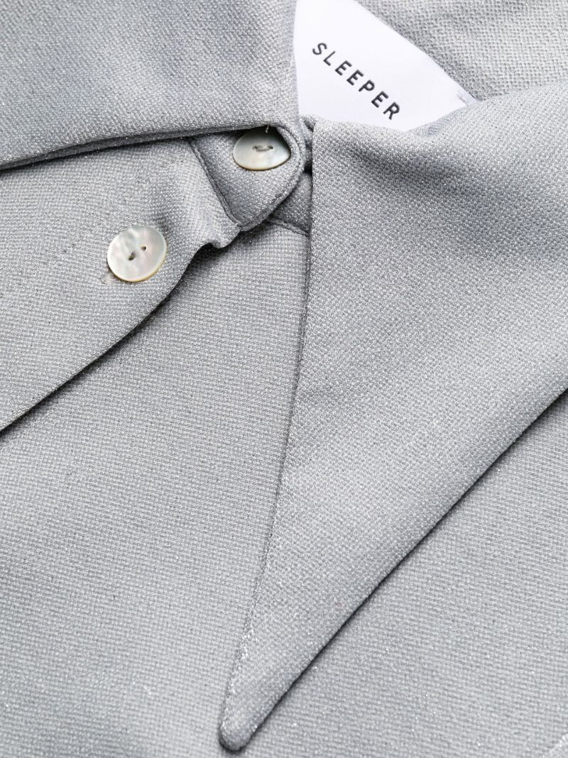 Grey Lurex Lounge Pyjamas