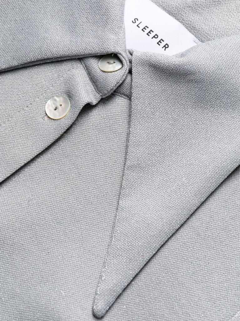 Grey Lurex Lounge Pyjamas