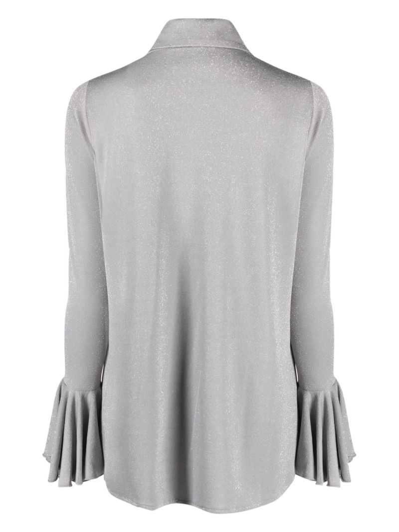 Grey Lurex Lounge Pyjamas