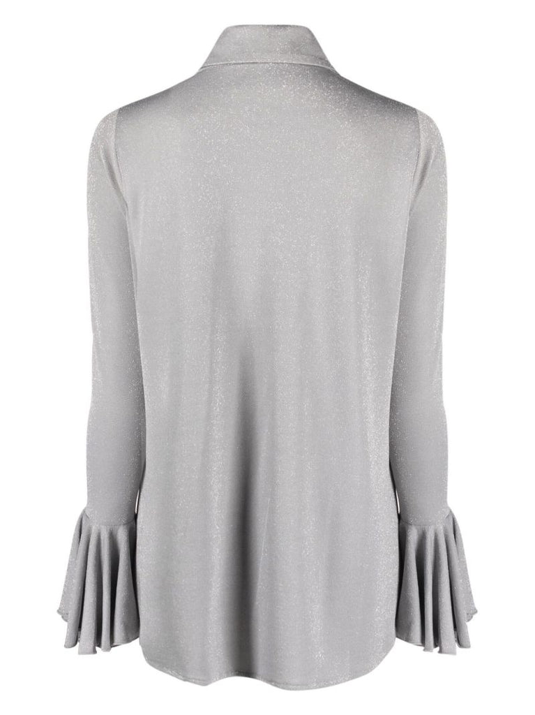 Grey Lurex Lounge Pyjamas