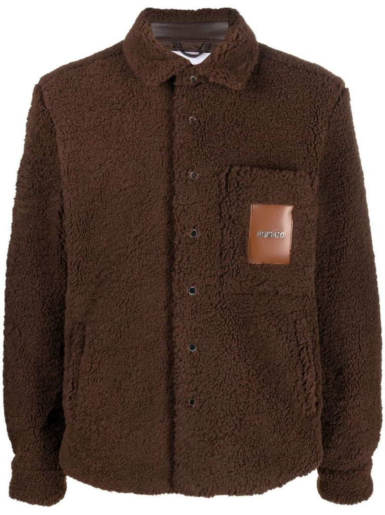 Brown Aspen Fleece Shirt Jacket