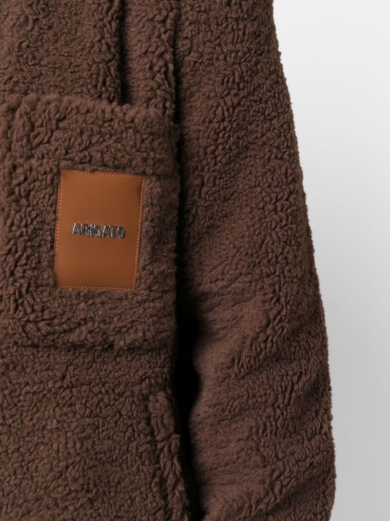Brown Aspen Fleece Shirt Jacket