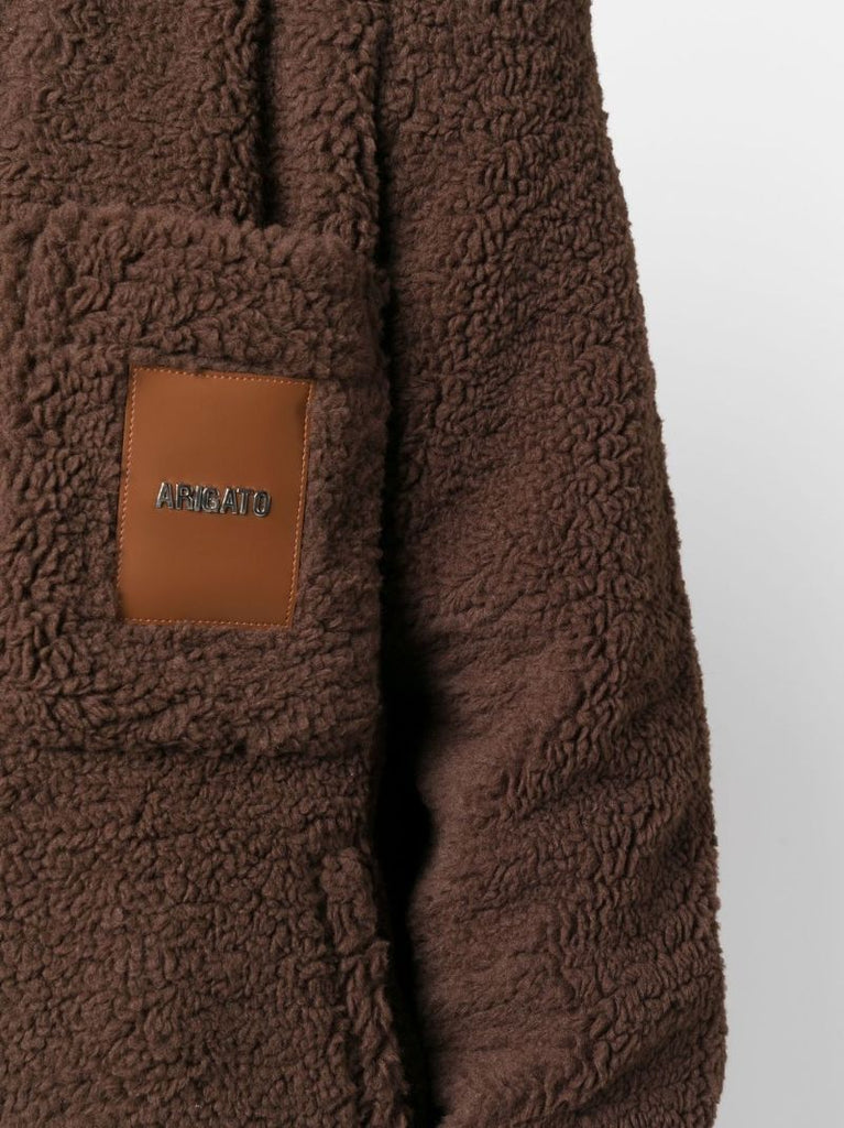 Brown Aspen Fleece Shirt Jacket