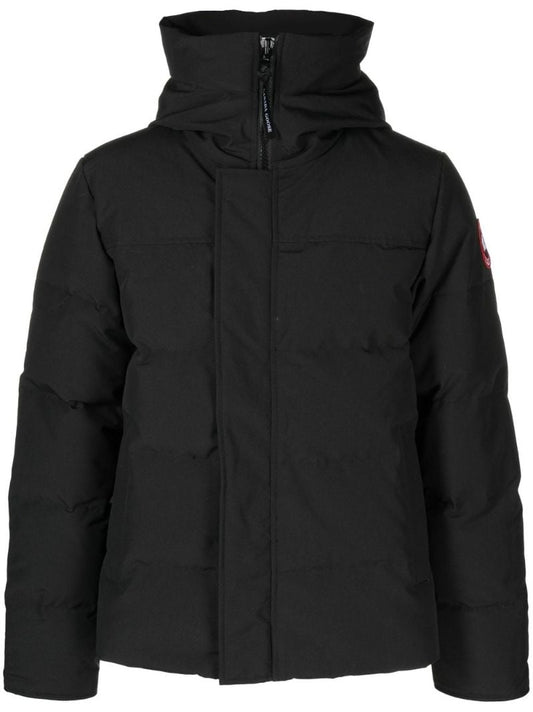 Black Macmillan Hooded Quilted Coat
