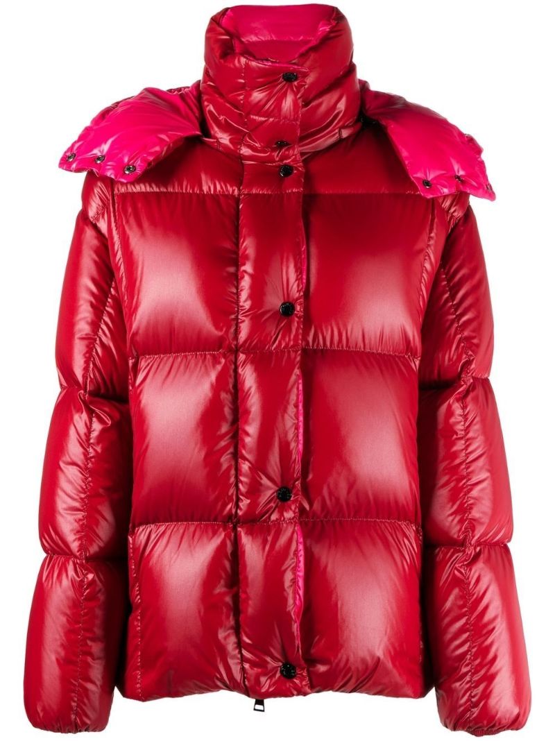 Red Parana Short Puffer Jacket
