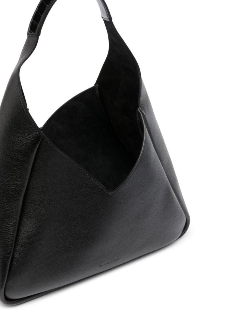 Black G-hobo Leather Mini Bag
