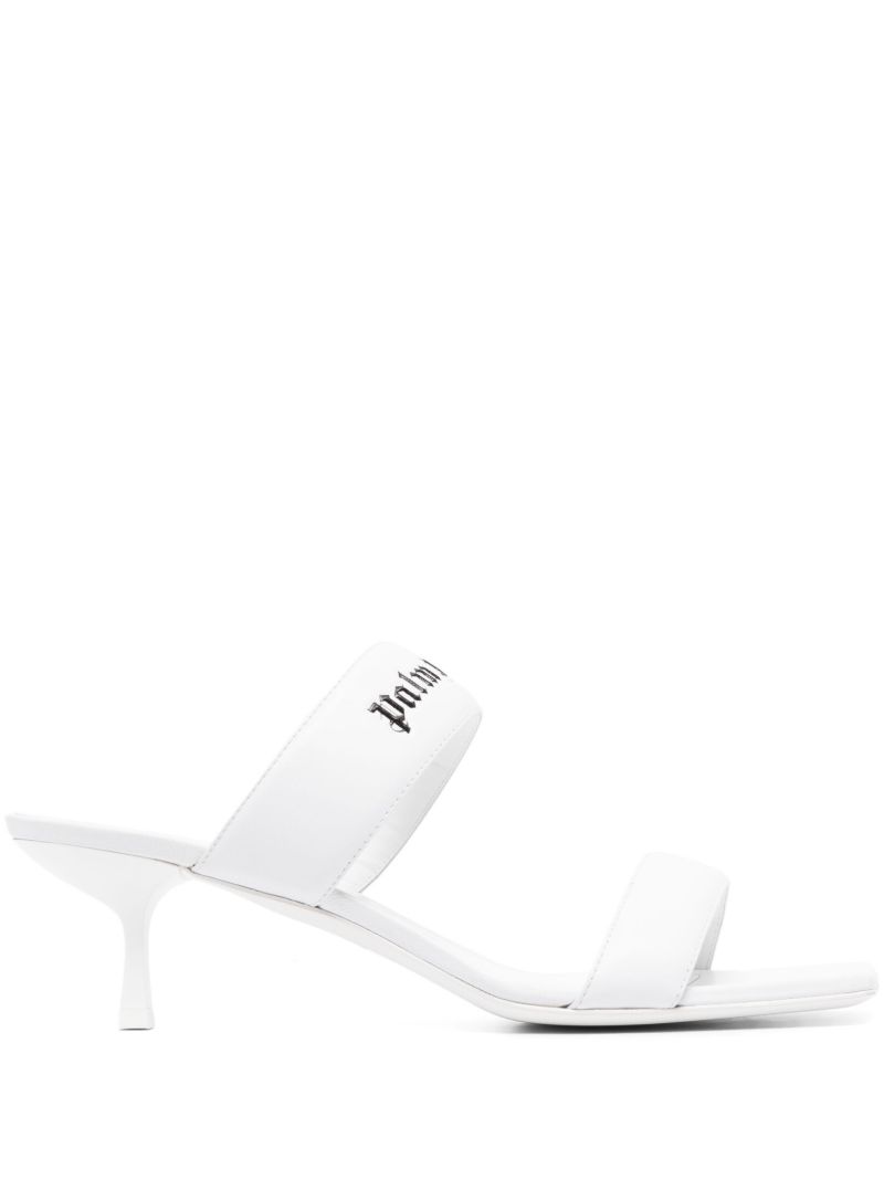 White Palm Beach 45 Leather Mules