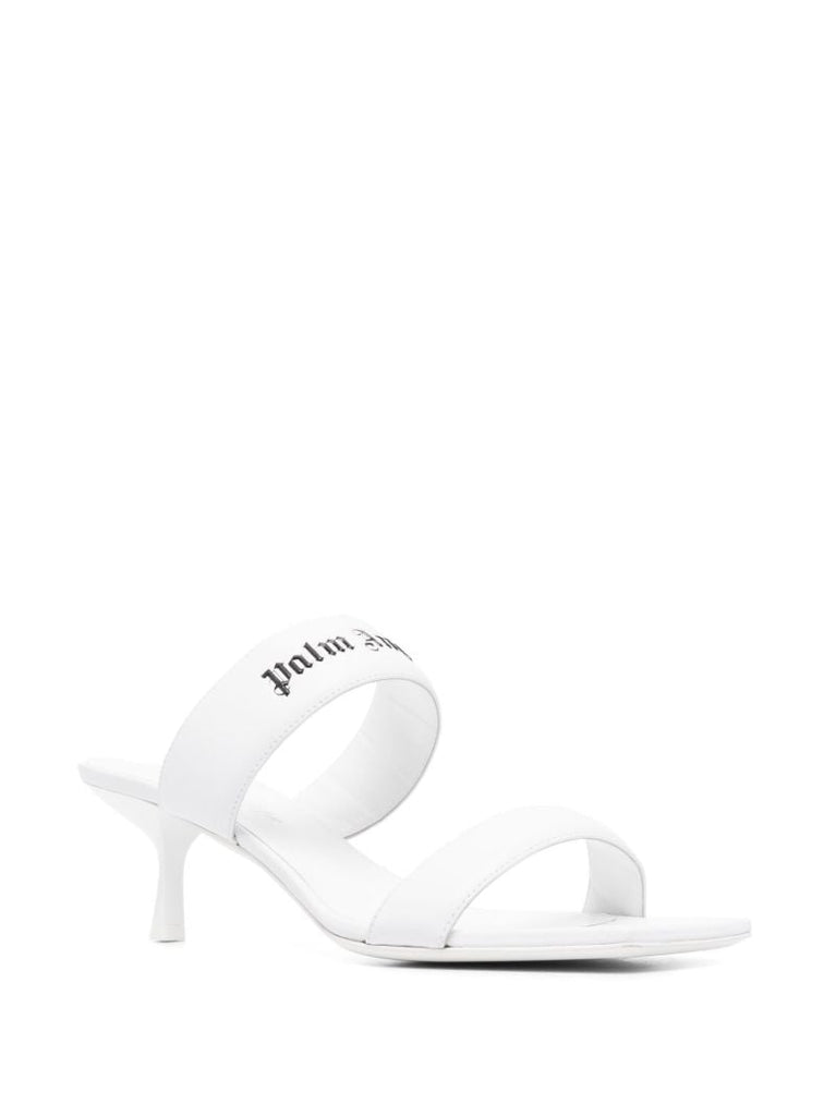 White Palm Beach 45 Leather Mules