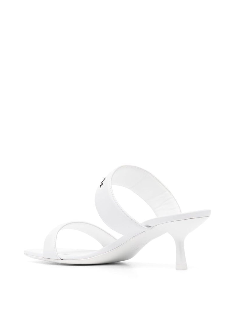 White Palm Beach 45 Leather Mules