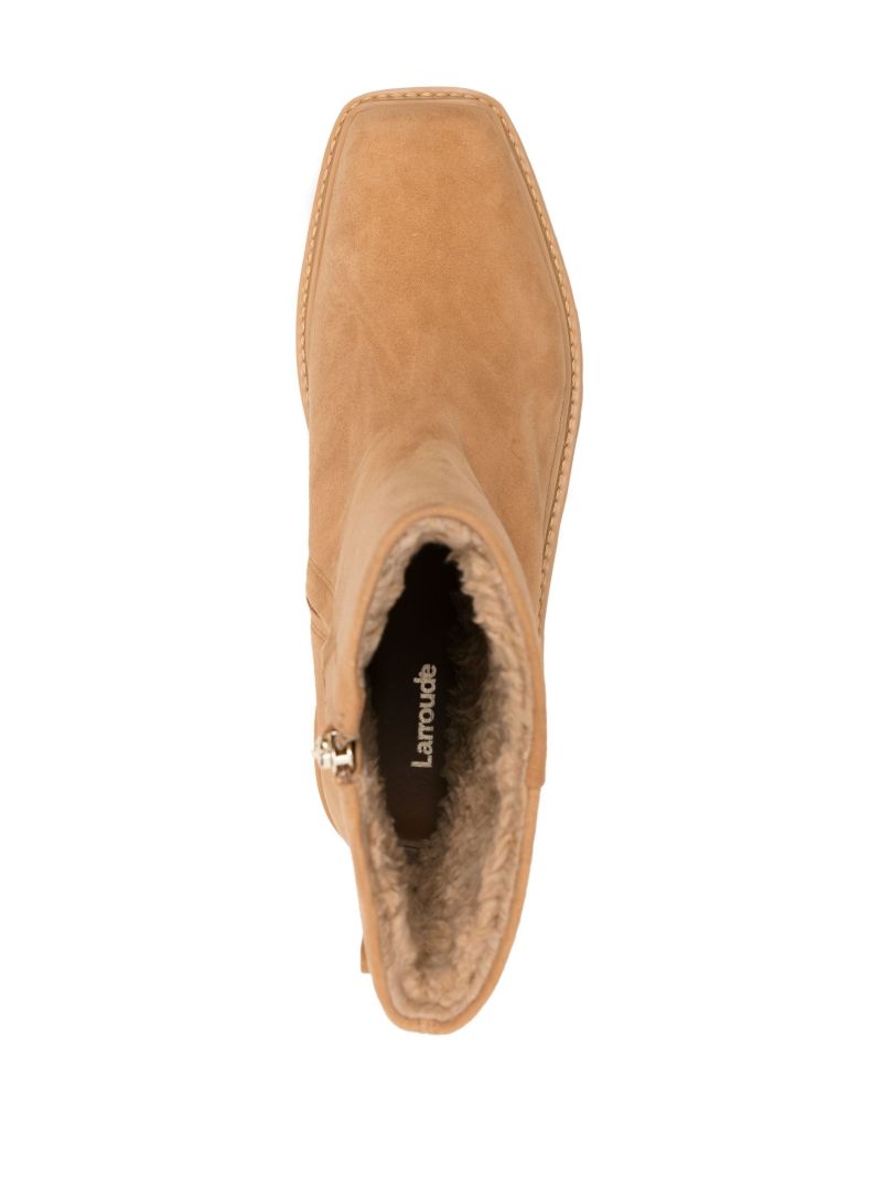 Brown Hailey Flatform Boots