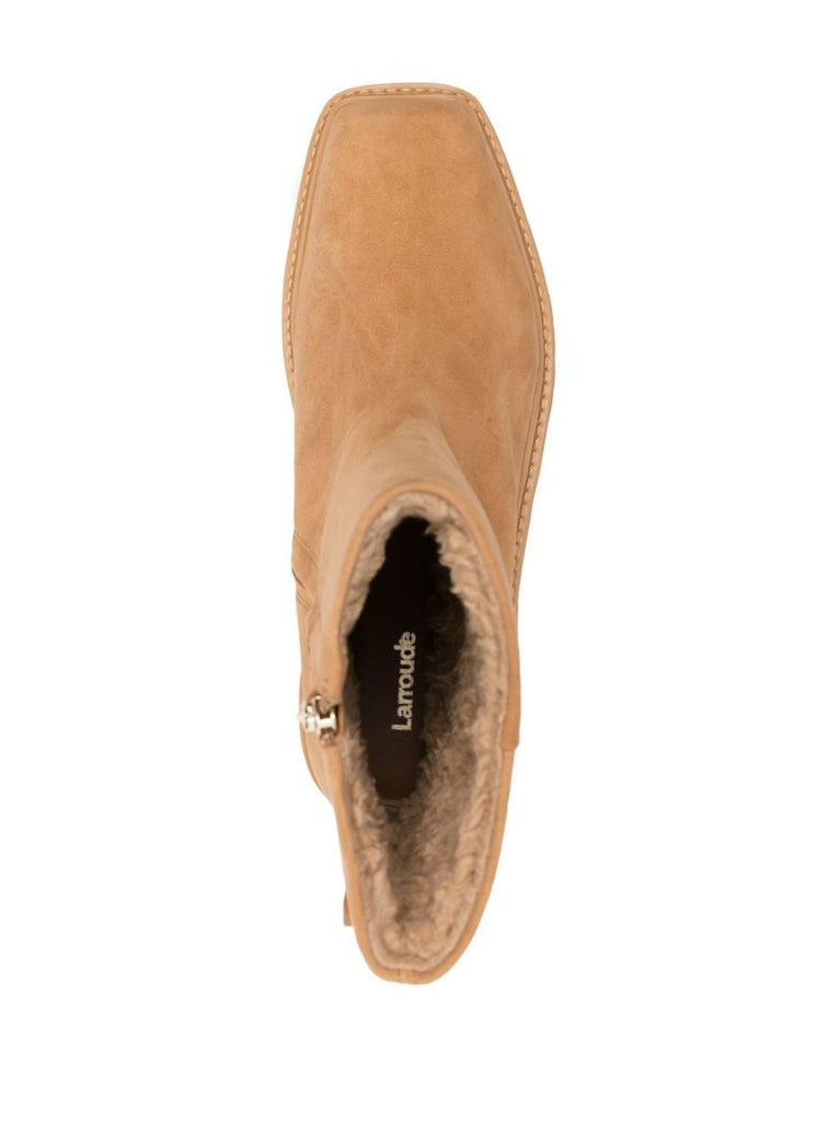 Brown Hailey Flatform Boots