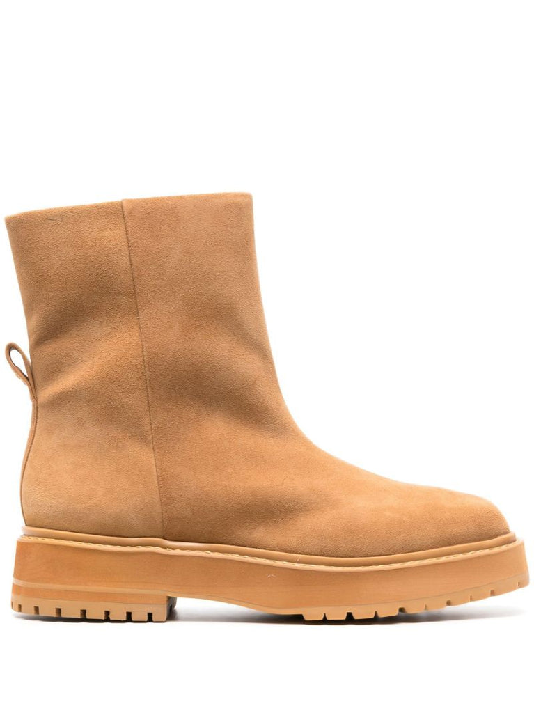 Brown Hailey Flatform Boots