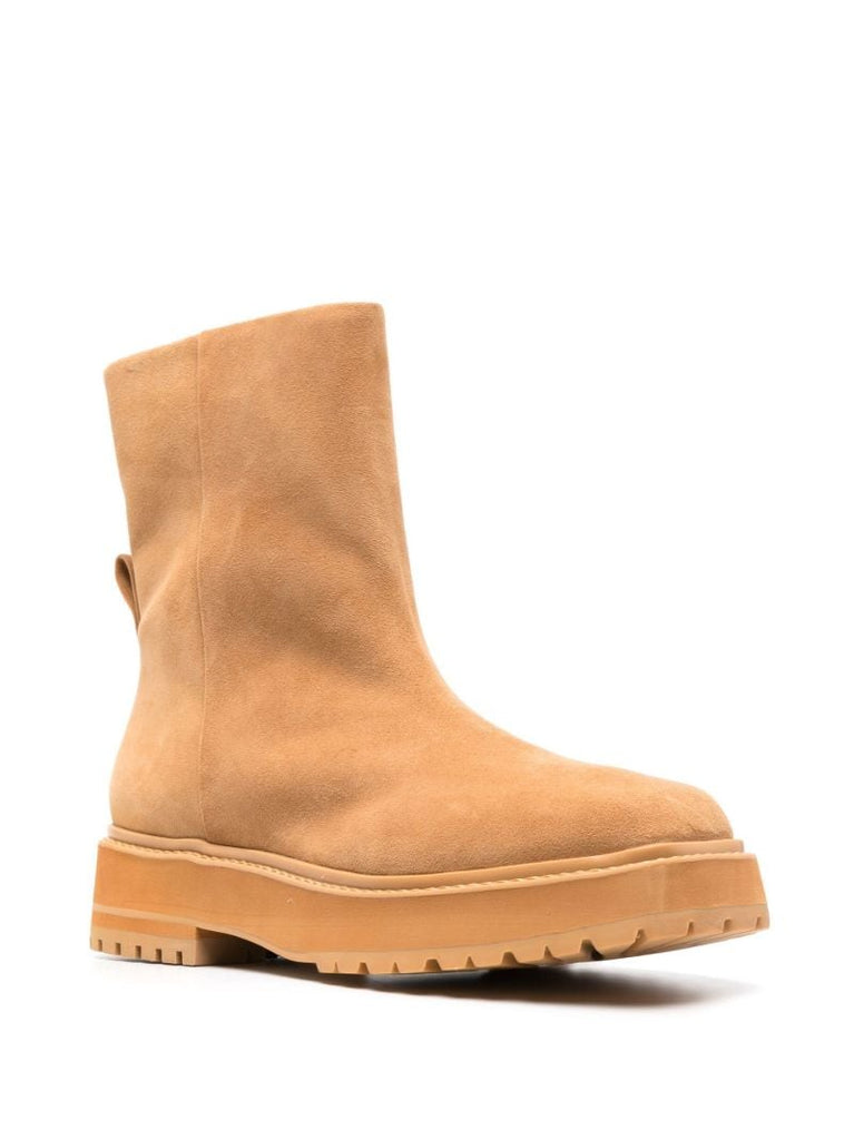 Brown Hailey Flatform Boots