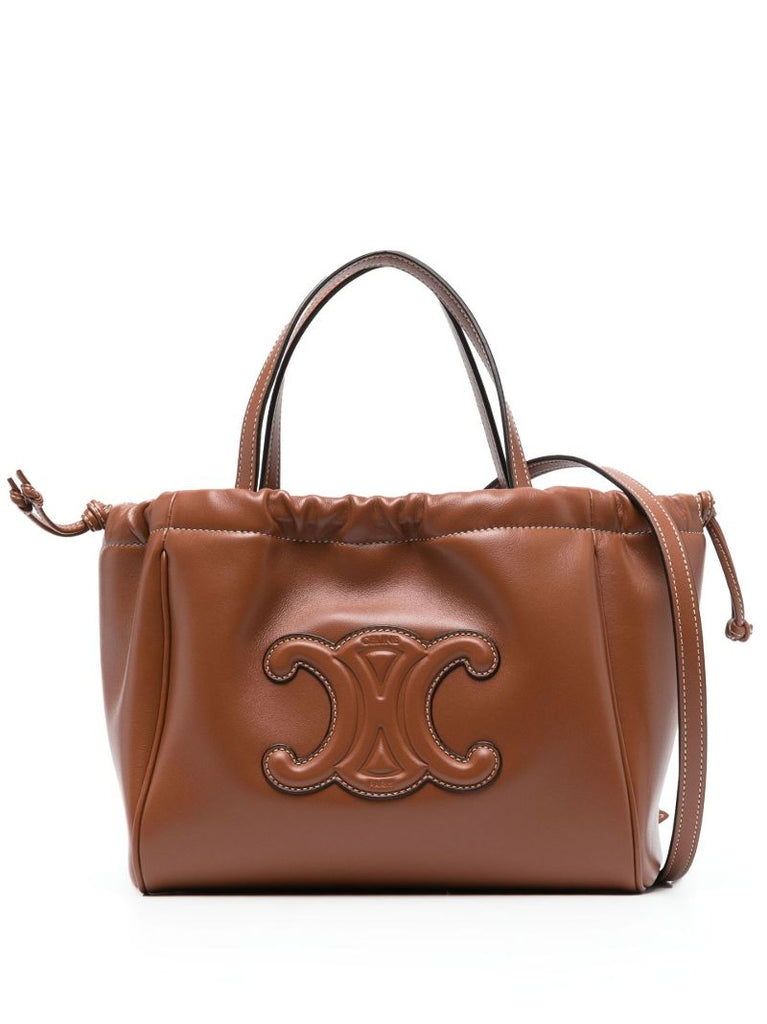 Brown Cuir Triomphe Tote Bag