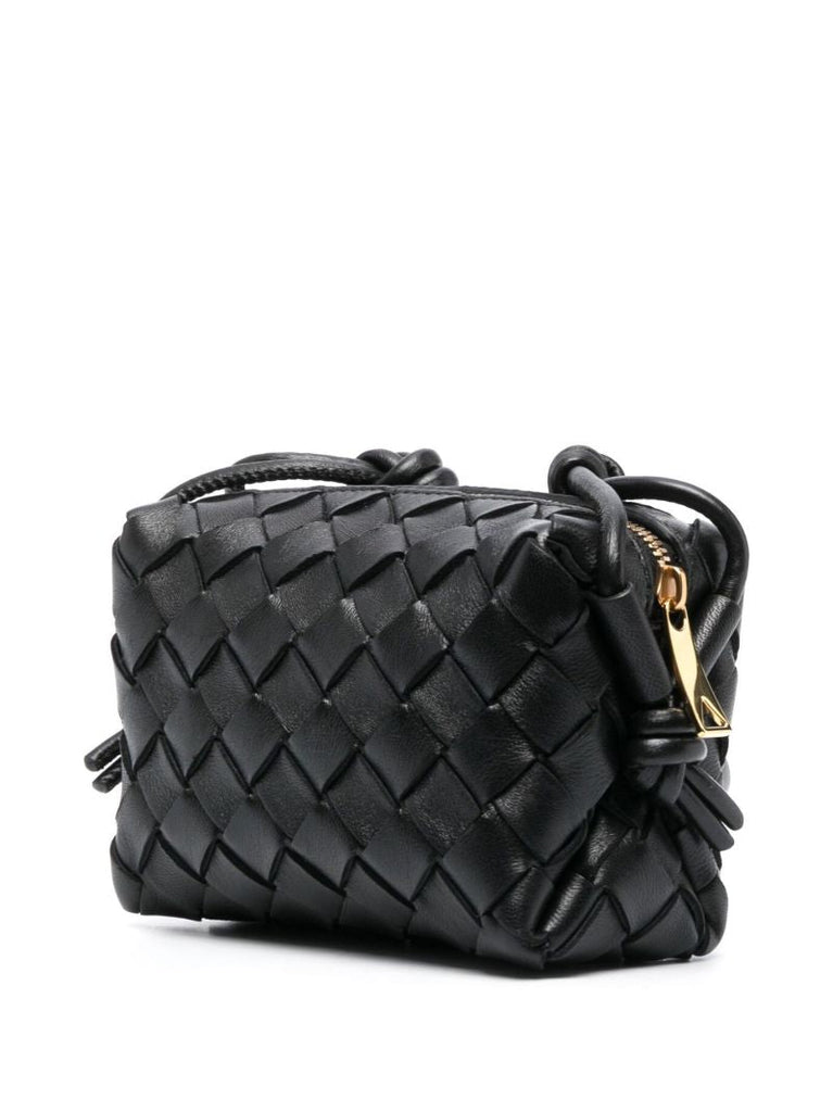 Black Candy Loop Leather Camera Bag