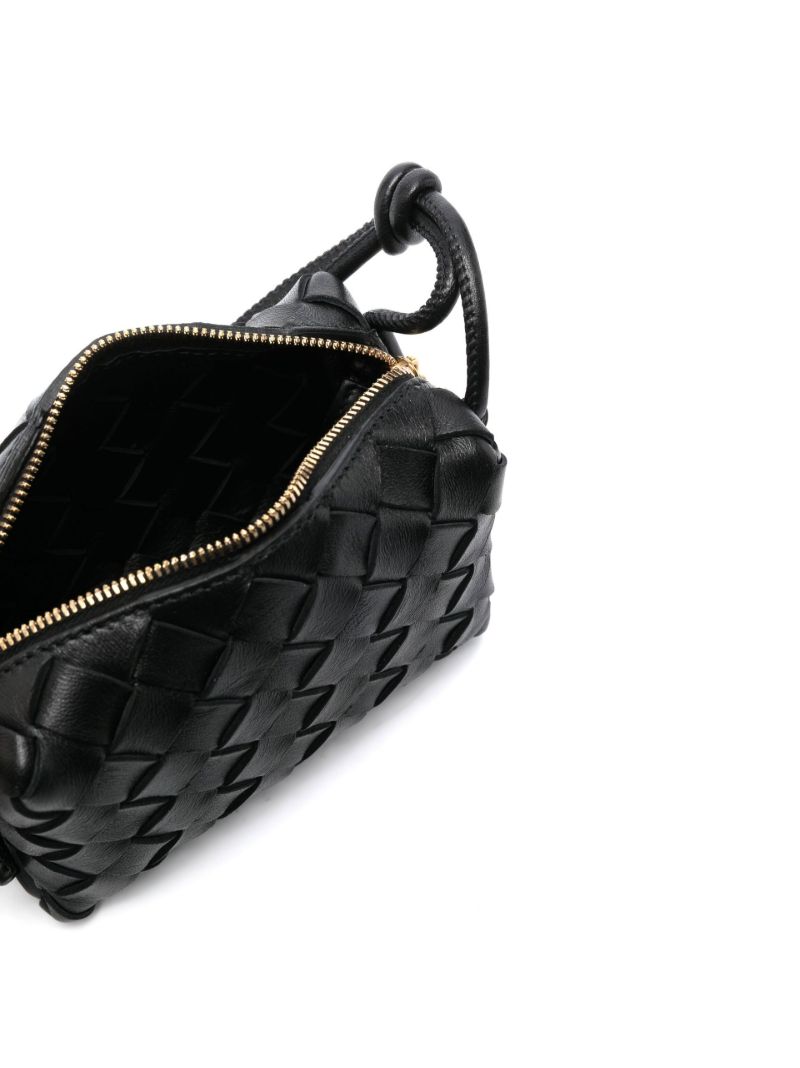 Black Candy Loop Leather Camera Bag