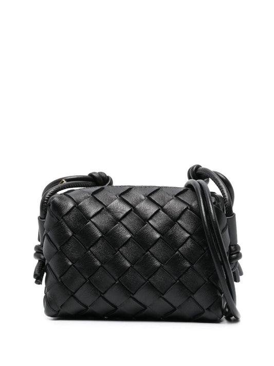 Black Candy Loop Leather Camera Bag