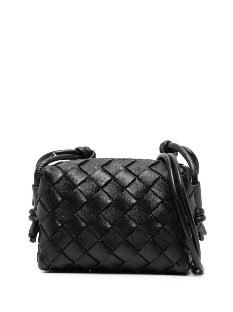 Black Candy Loop Leather Camera Bag