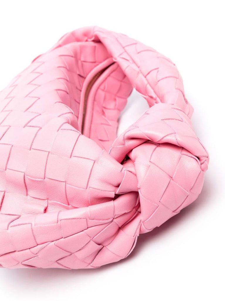 Pink Mini Jodie Leather Top Handle Bag
