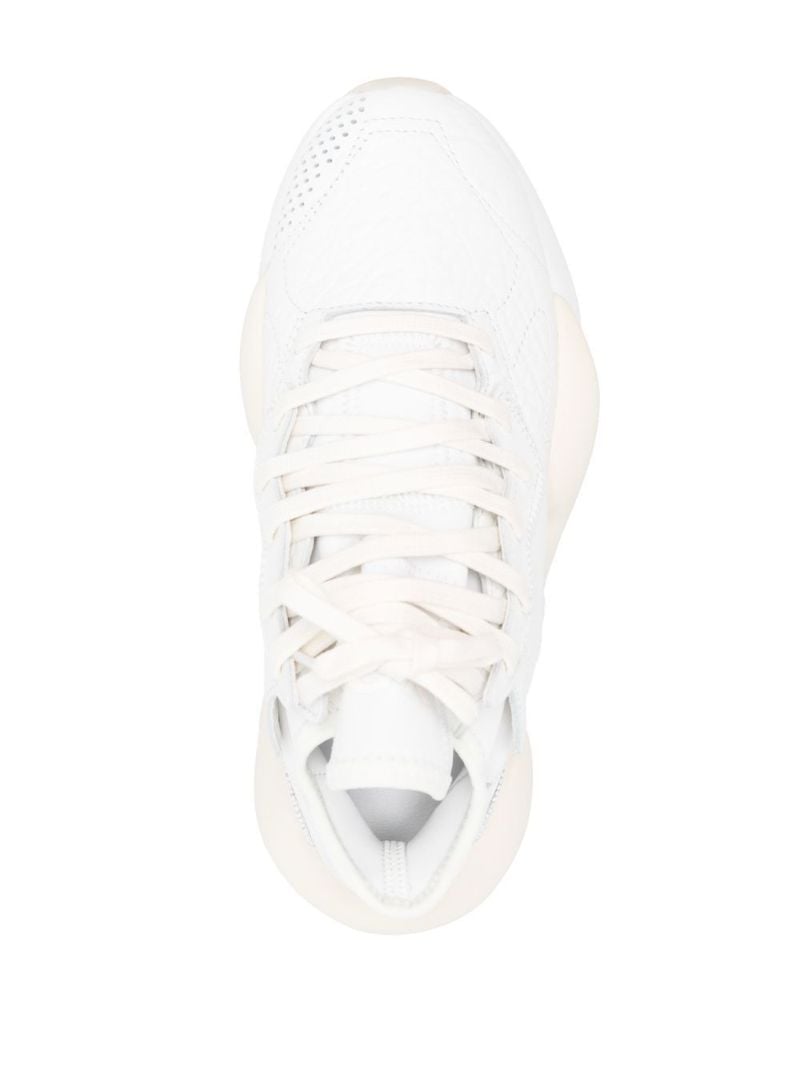 White Kaiwa Leather Sneakers
