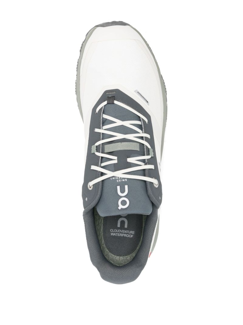 White on Cloudventure Waterproof Sneakers