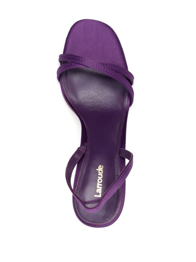 Purple Annie 105 Satin Sandals