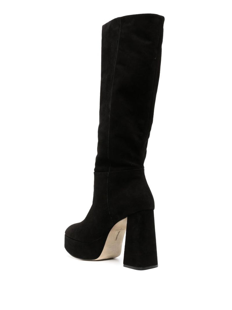 Black Biba 110 Knee-high Platform Boots