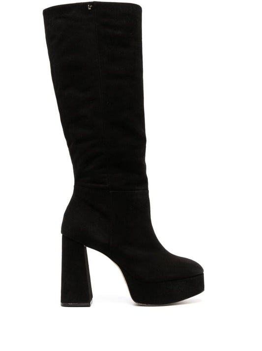 Black Biba 110 Knee-high Platform Boots