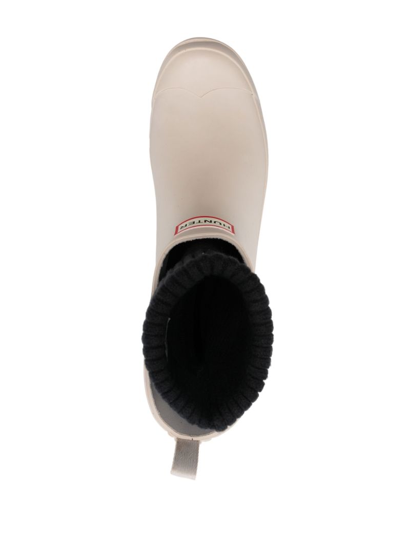 Neutral In/out Sock Chelsea Boots