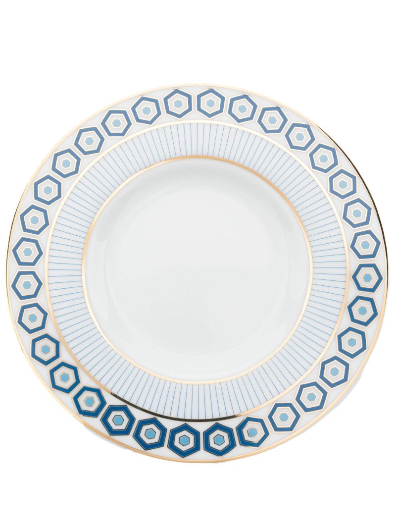 White Newport Dinner Plate