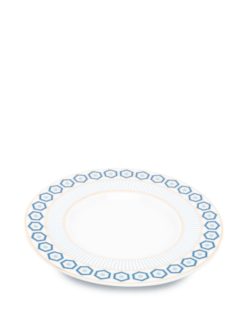 White Newport Dinner Plate