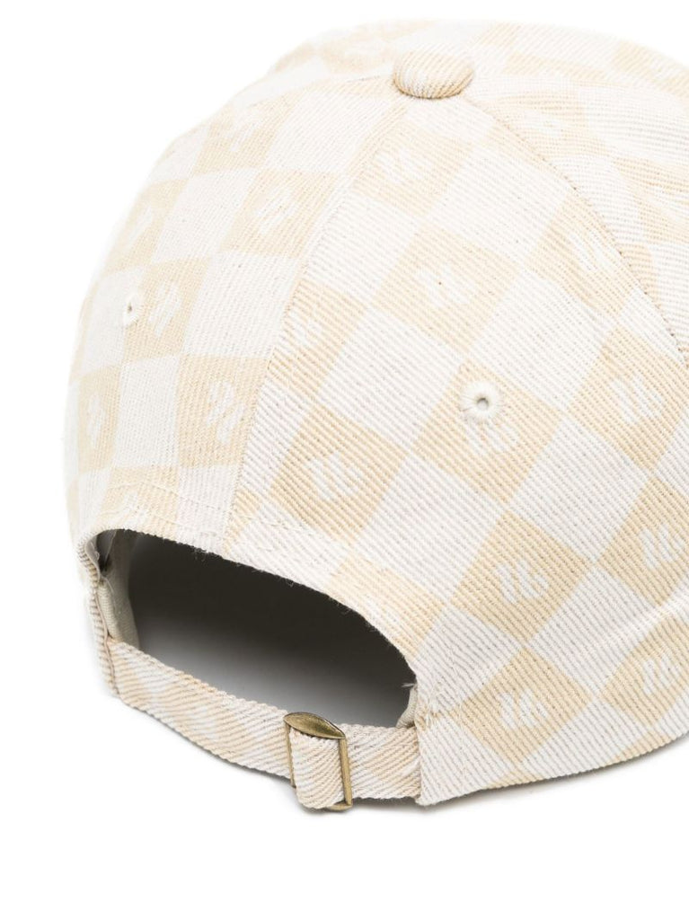 Neutral Amoy Diamond-check Cap