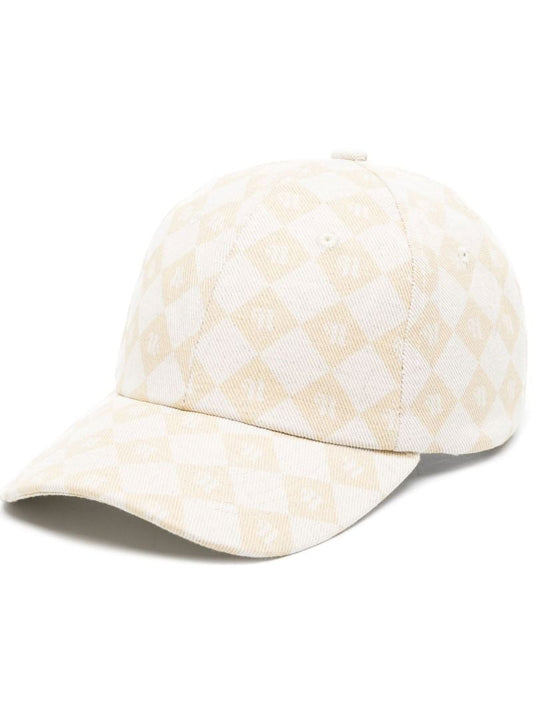 Neutral Amoy Diamond-check Cap