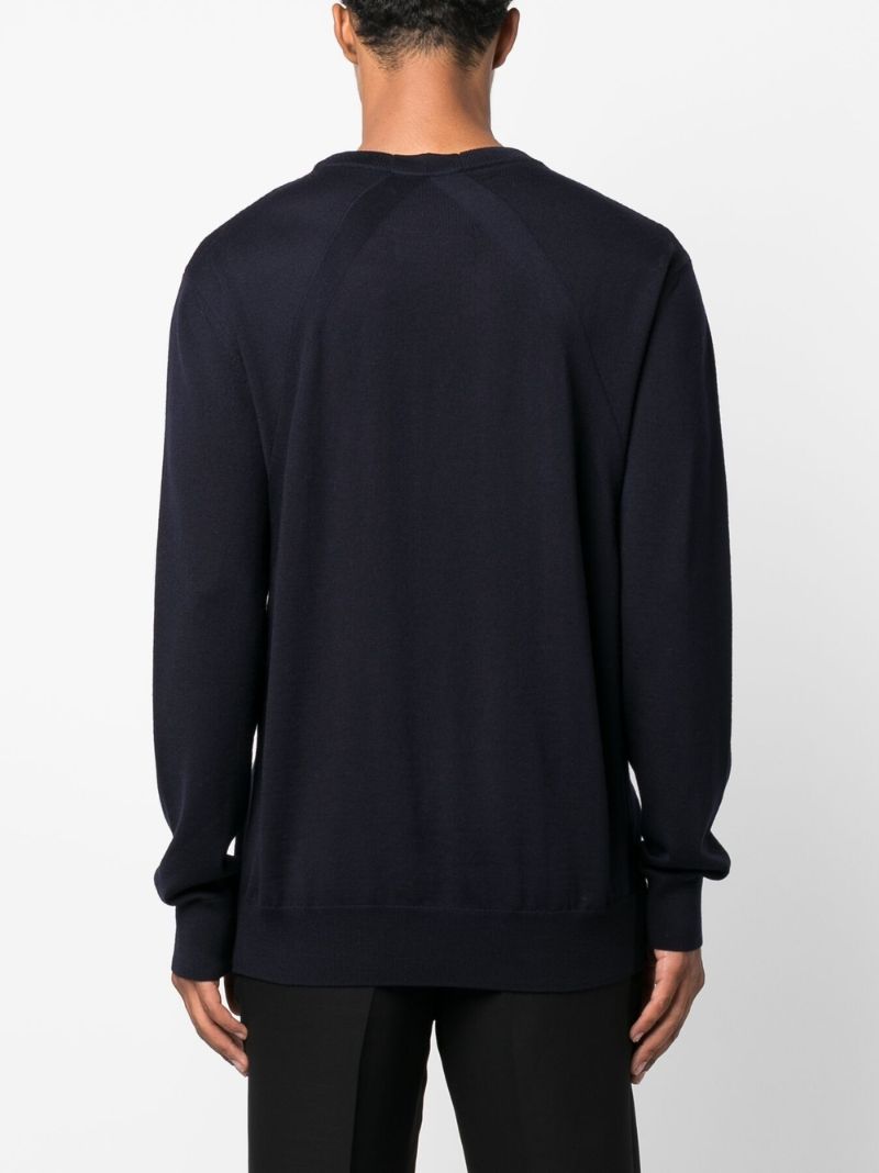 Blue Wool Sweater