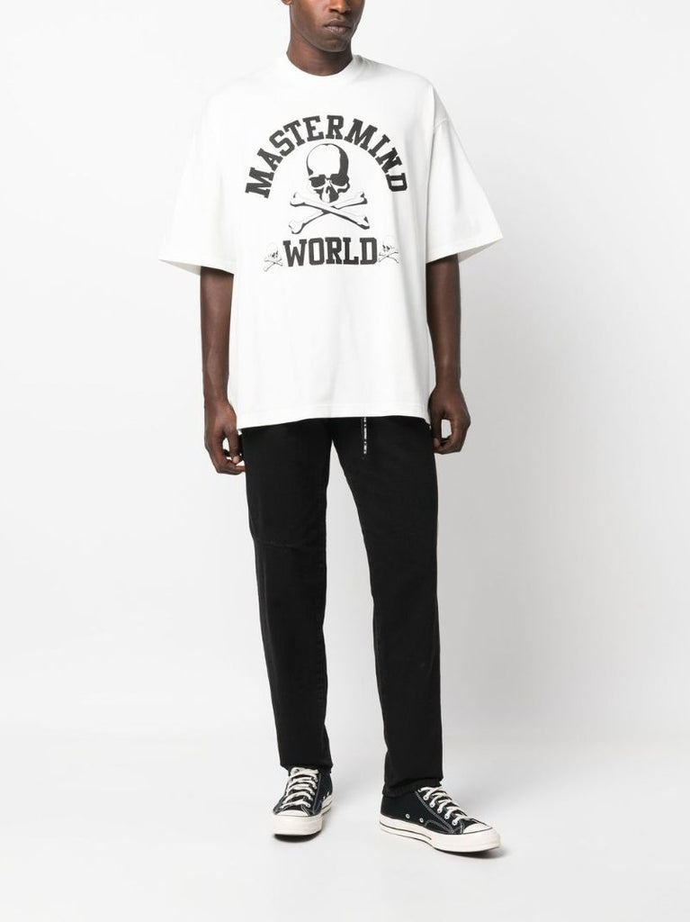 White Logo-print Short Sleeve T-shirt